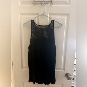 Torrid size 2x black lace super soft tank top